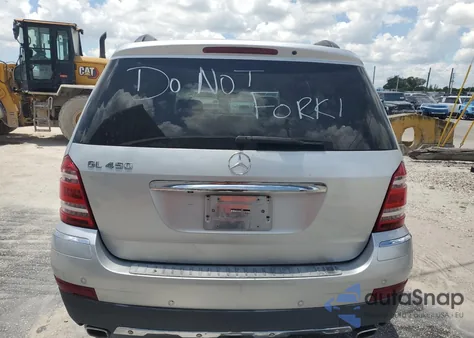 2009 Mercedes-Benz Gl 450 4Matic из США, поврежденный, VIN 4JGBF71E89A443705